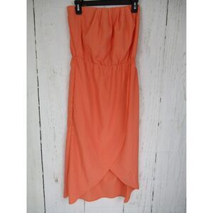 Women's New Look Dress Strapless Hi-Low Cross Front Bottom Size‎ Medium NWT A6